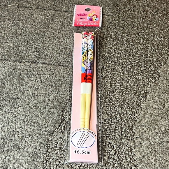 Disney Other - Disney Princess Bamboo Chopsticks Japan Exclusive Official Disney Kawaii 16.5 cm